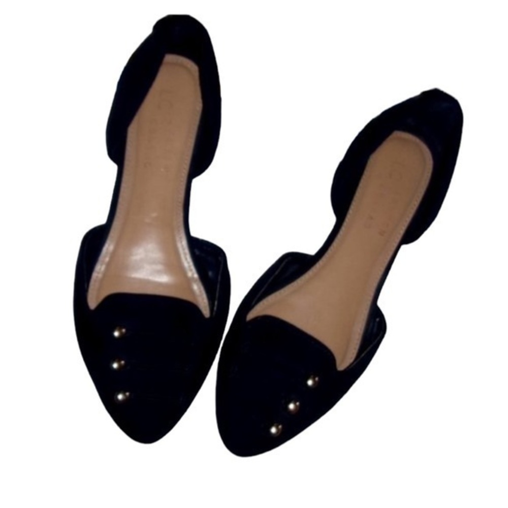 size 5 shoes womens navy blue slide on shoes casual  dress  wear five